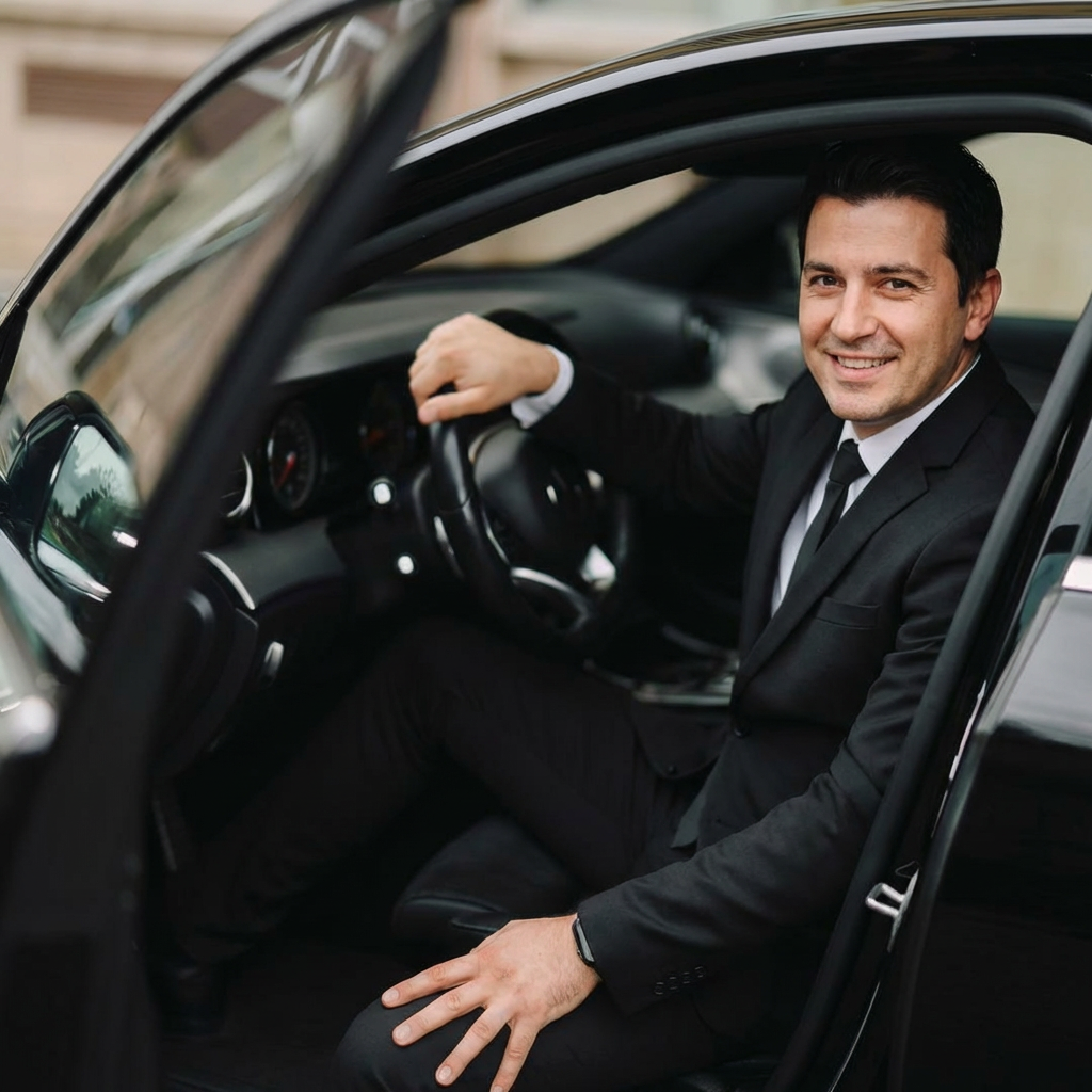 Luxury Mercedes vehicle